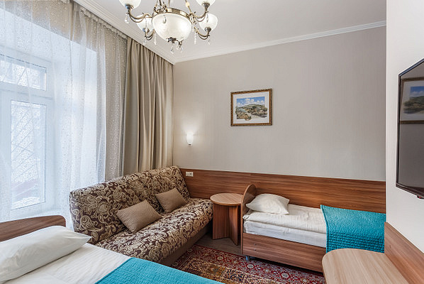 Отель Чехов. Семейный номер. Москва.